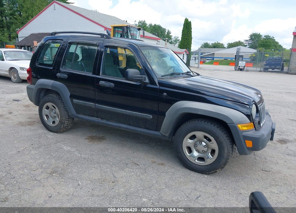 2007 JEEP LIBERTY SPORT VIN: 1J4GL48K47W613663