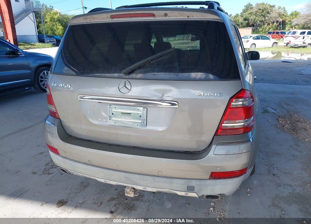 2007 MERCEDES-BENZ GL 450 4MATIC VIN: 4JGBF71E07A212228