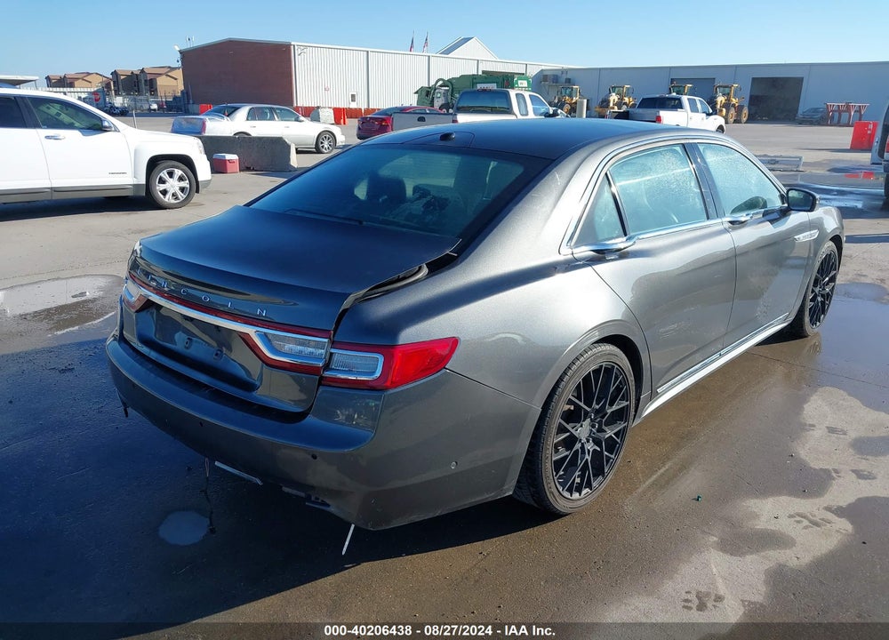 2017 LINCOLN CONTINENTAL RESERVE VIN: 1LN6L9RP7H5600756