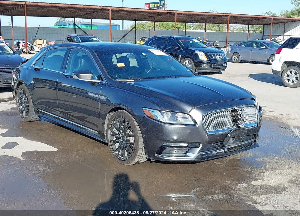 2017 LINCOLN CONTINENTAL RESERVE VIN: 1LN6L9RP7H5600756