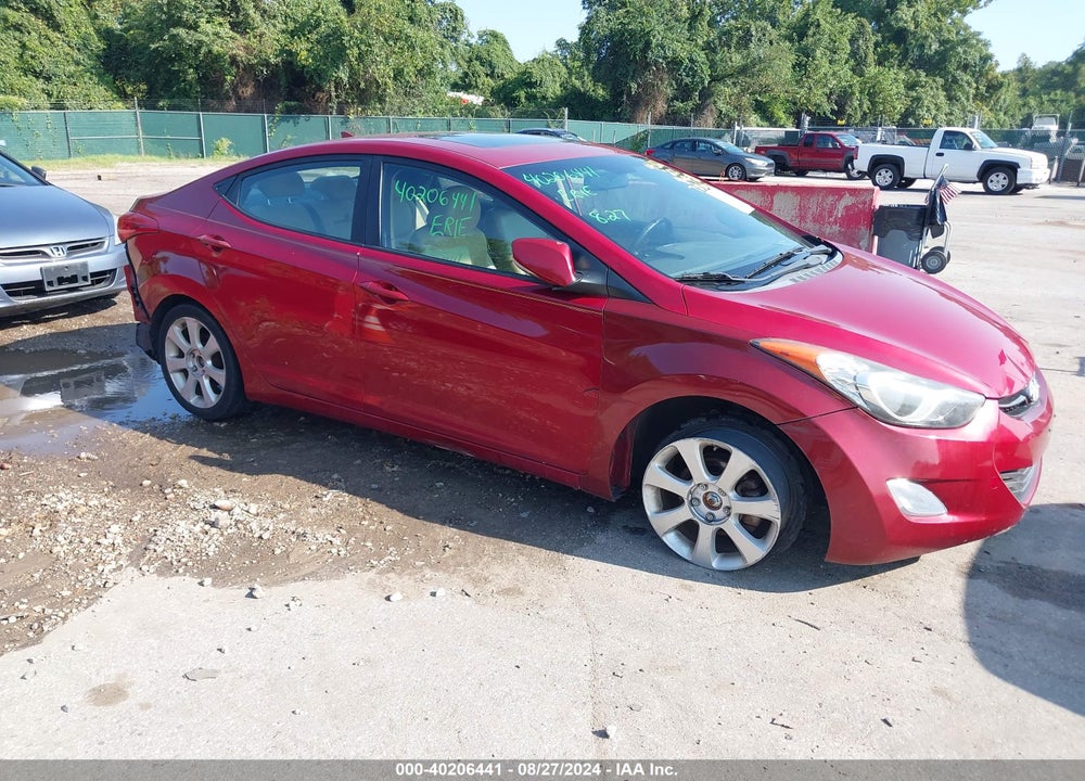 2013 HYUNDAI ELANTRA LIMITED VIN: KMHDH4AE8DU564436