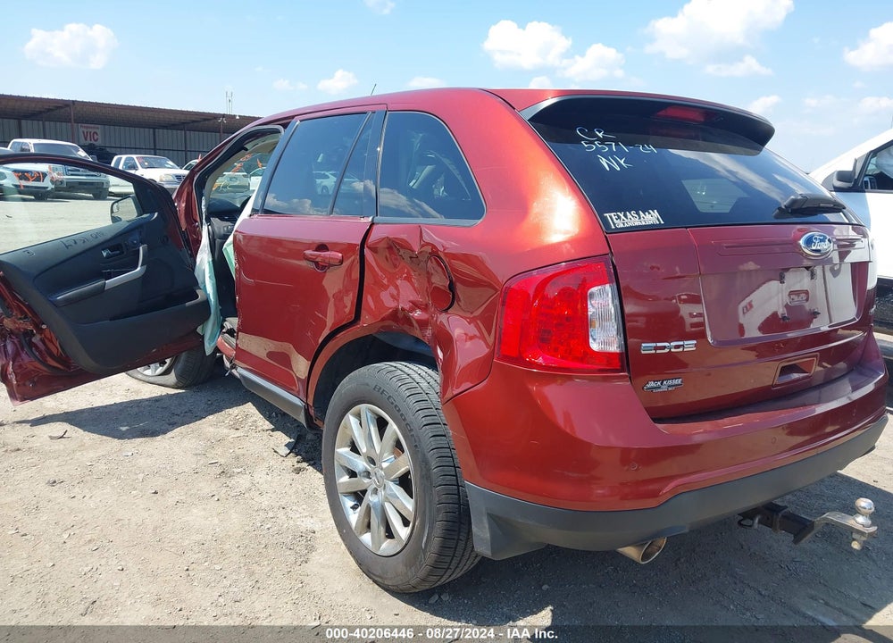2014 FORD EDGE SEL VIN: 2FMDK3JC9EBA61936