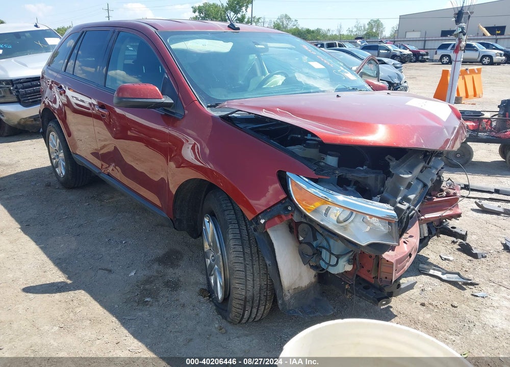 2014 FORD EDGE SEL VIN: 2FMDK3JC9EBA61936