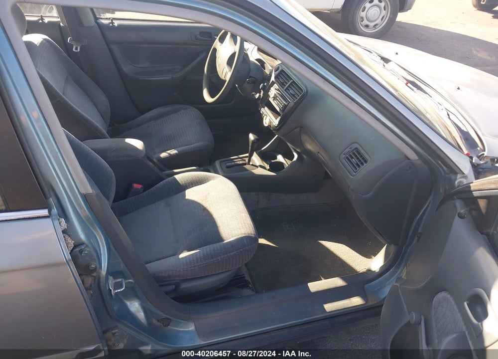 2000 HONDA CIVIC VALUE PACKAGE VIN: 2HGEJ6610YH513618