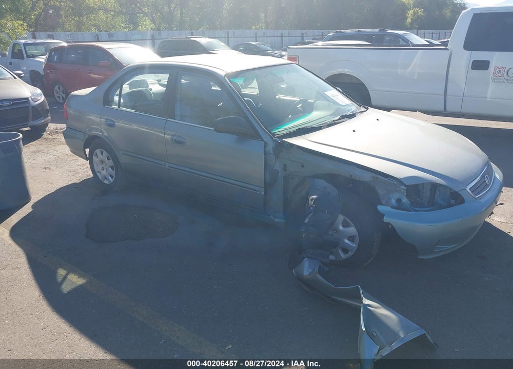 2000 HONDA CIVIC VALUE PACKAGE VIN: 2HGEJ6610YH513618