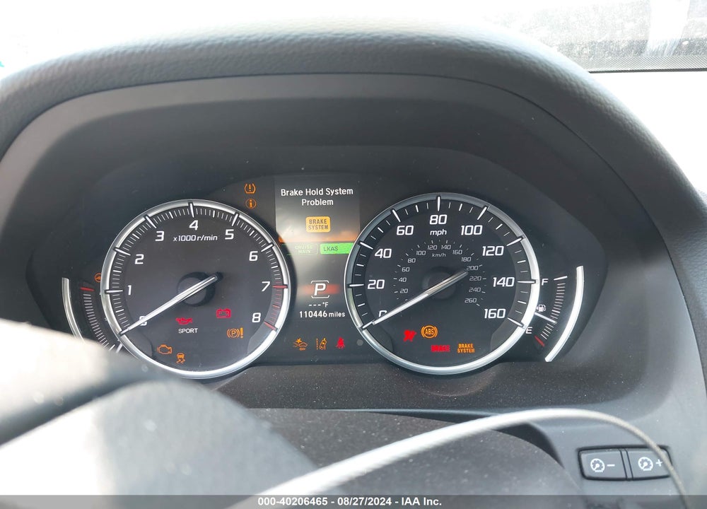 2016 ACURA TLX TECH VIN: 19UUB1F59GA012142