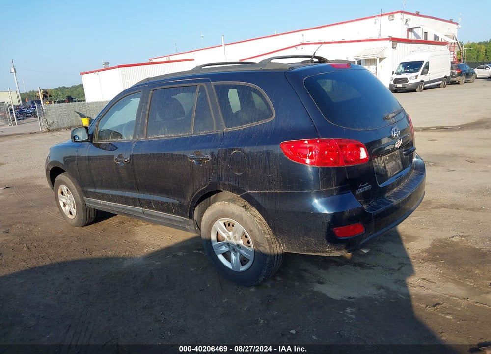 2009 HYUNDAI SANTA FE GLS VIN: 5NMSG13D29H277819