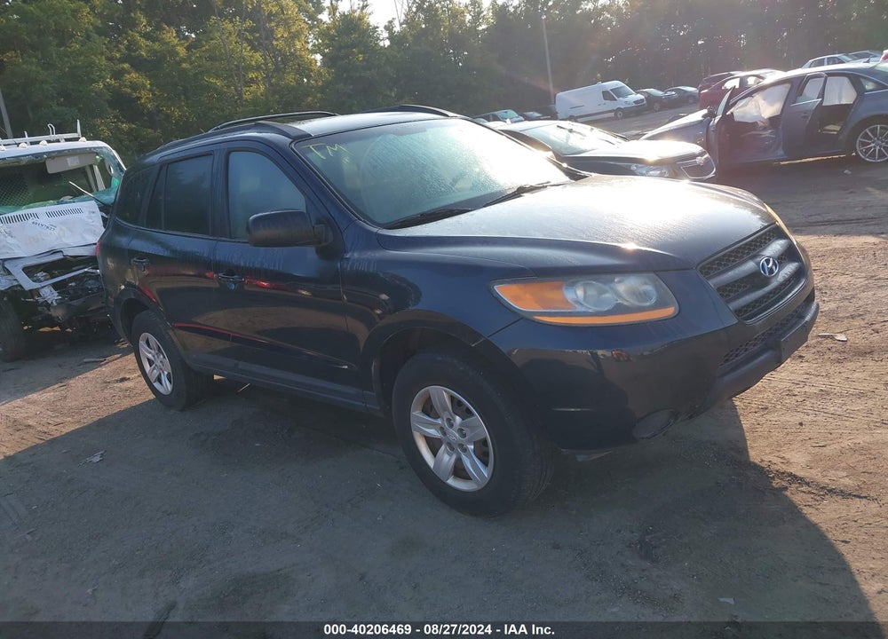 2009 HYUNDAI SANTA FE GLS VIN: 5NMSG13D29H277819