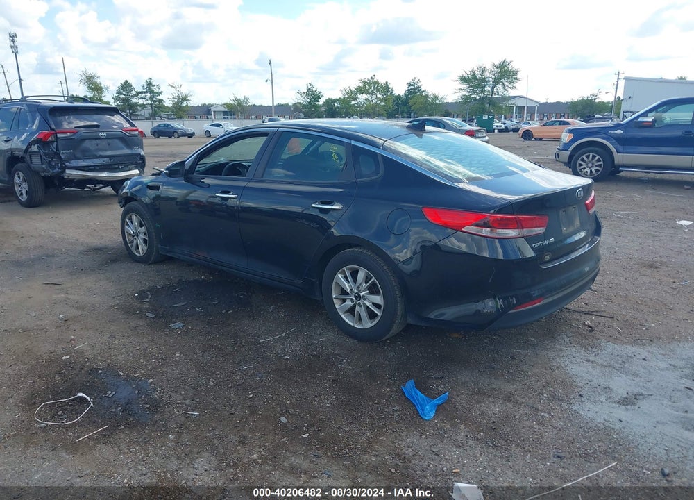 2016 KIA OPTIMA LX VIN: 5XXGT4L34GG039010