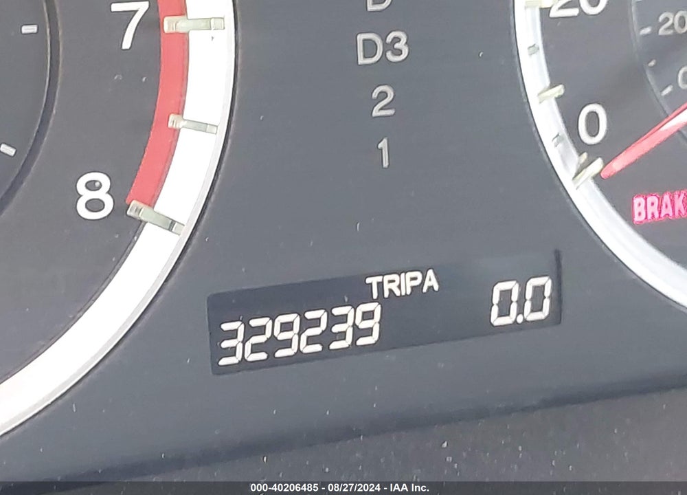 2009 HONDA ACCORD 2.4 LX-P VIN: 1HGCP26479A112317