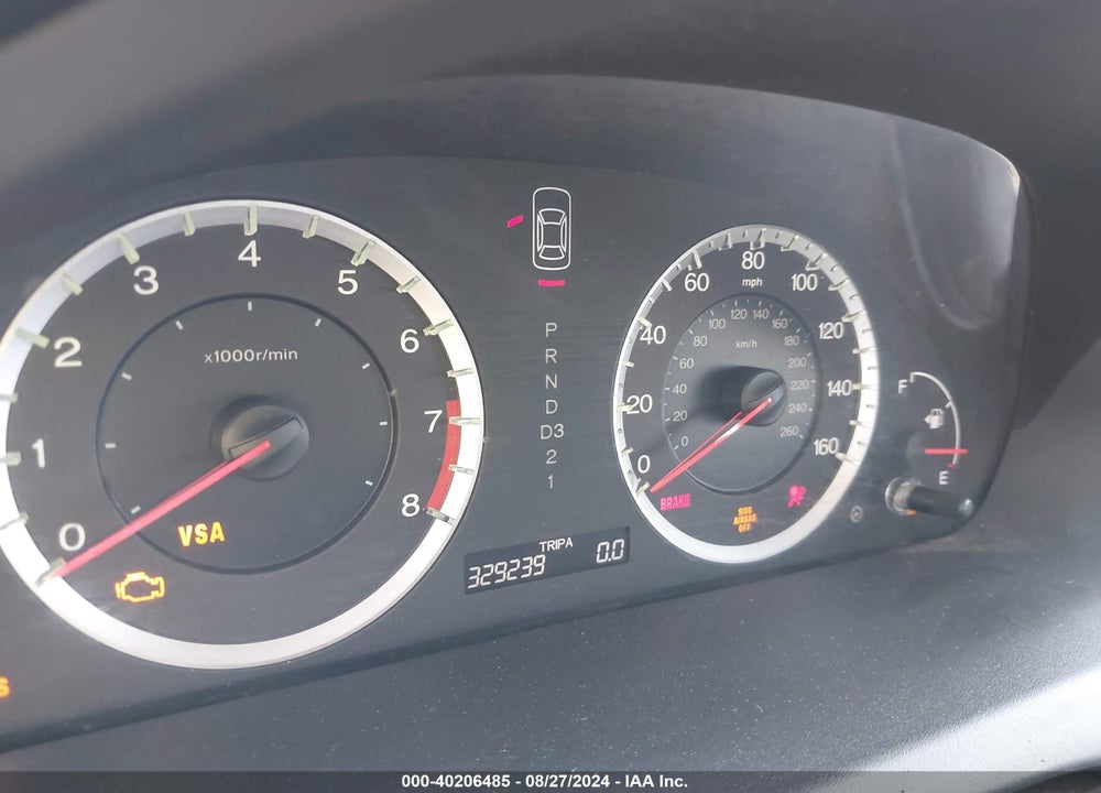 2009 HONDA ACCORD 2.4 LX-P VIN: 1HGCP26479A112317
