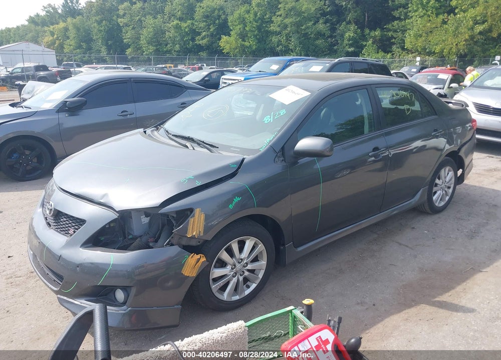 2010 TOYOTA COROLLA S VIN: 1NXBU4EE0AZ350355