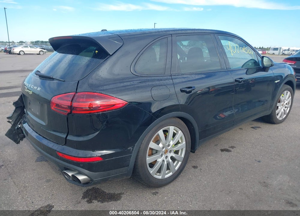 2015 PORSCHE CAYENNE E-HYBRID S VIN: WP1AE2A21FLA53877