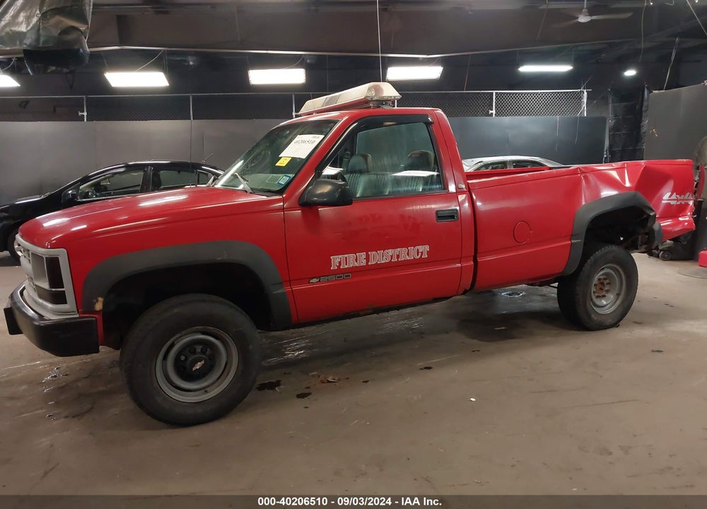 1998 CHEVROLET K2500 FLEETSIDE VIN: 1GCGK24R2WZ193981