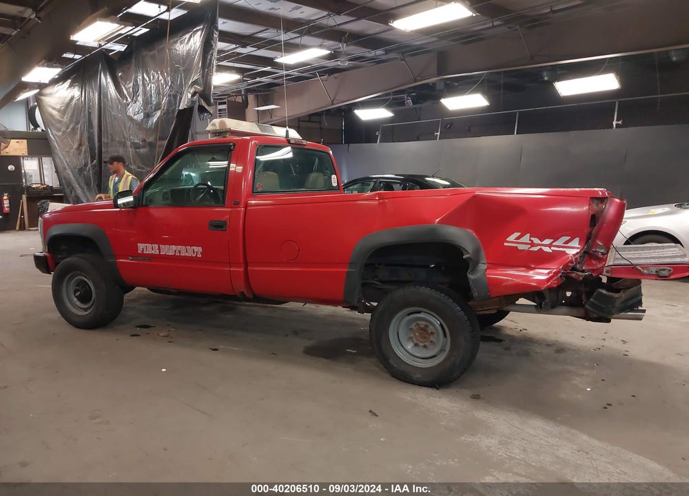 1998 CHEVROLET K2500 FLEETSIDE VIN: 1GCGK24R2WZ193981