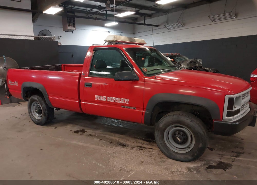 1998 CHEVROLET K2500 FLEETSIDE VIN: 1GCGK24R2WZ193981