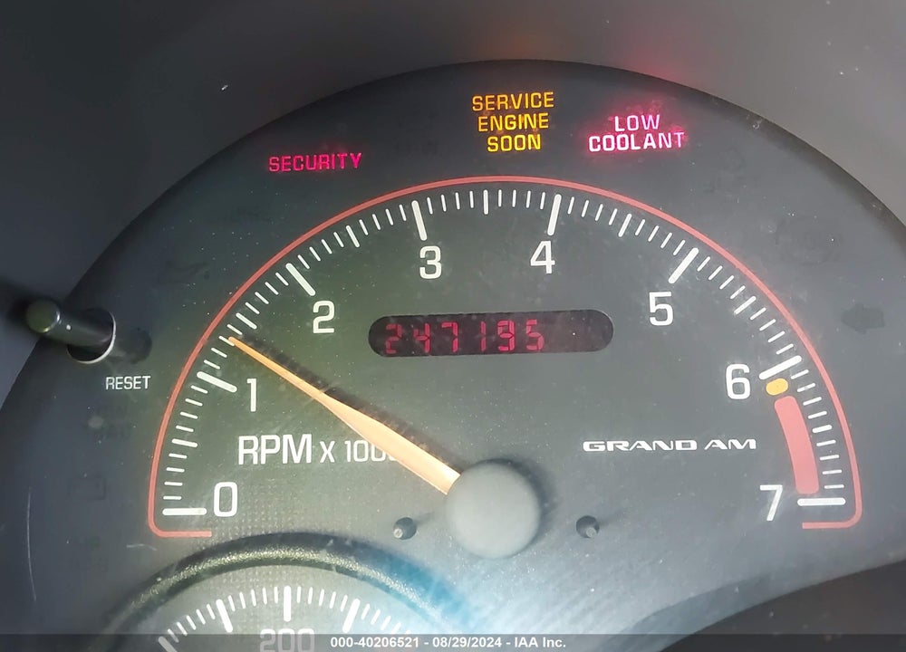 2001 PONTIAC GRAND AM SE1 VIN: 1G2NF52TX1C151537