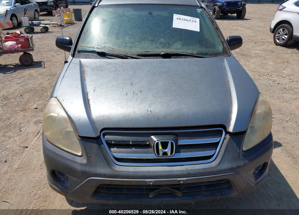 2006 HONDA CR-V LX VIN: SHSRD68576U405760