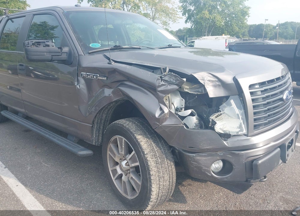 2014 FORD F-150 STX VIN: 1FTFW1EF4EFC63947