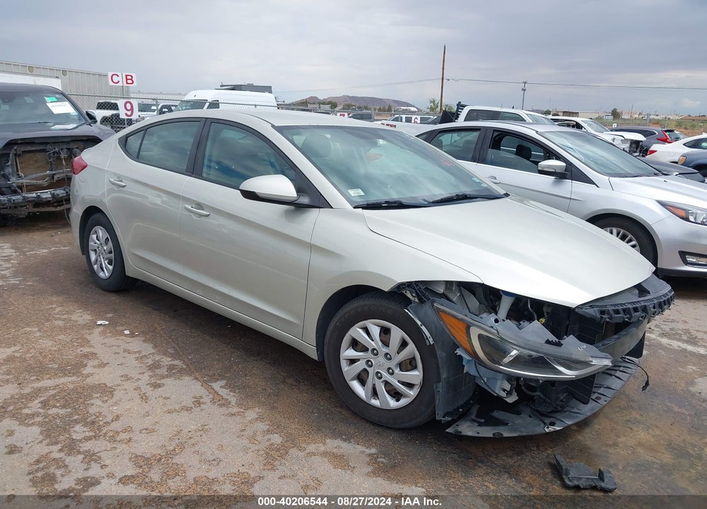 2017 HYUNDAI ELANTRA SE VIN: 5NPD74LF1HH082372