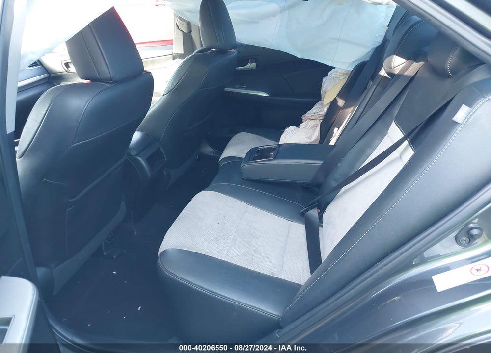 2013 TOYOTA CAMRY SE VIN: 4T1BF1FK0DU657476