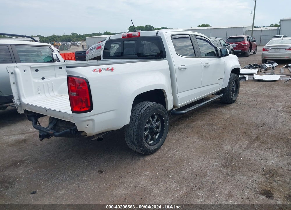2017 CHEVROLET COLORADO LT VIN: 1GCGTCEN9H1322718