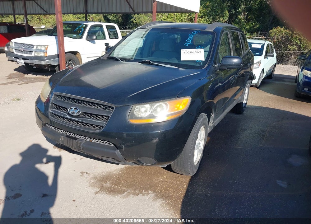 2008 HYUNDAI SANTA FE GLS VIN: 5NMSG13DX8H145387