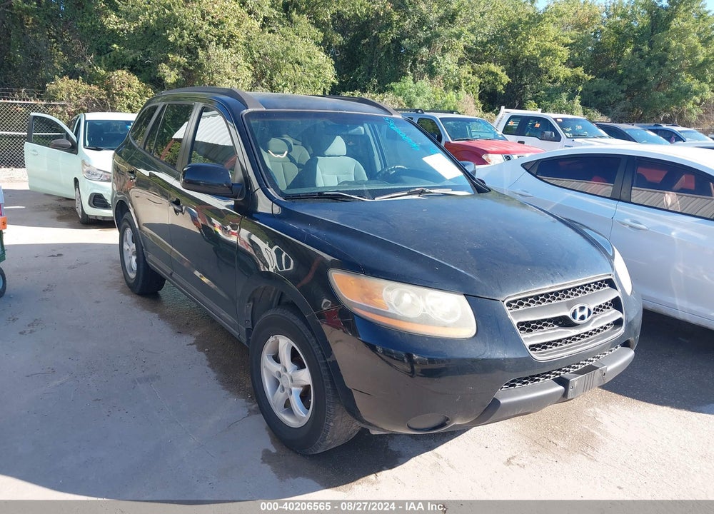 2008 HYUNDAI SANTA FE GLS VIN: 5NMSG13DX8H145387