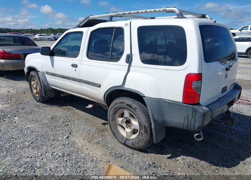 2001 NISSAN XTERRA SE VIN: 5N1ED28T11C573330