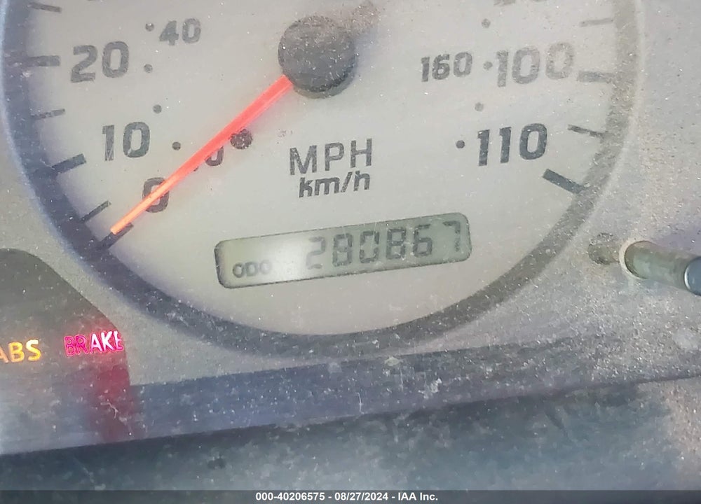 2001 NISSAN XTERRA SE VIN: 5N1ED28T11C573330
