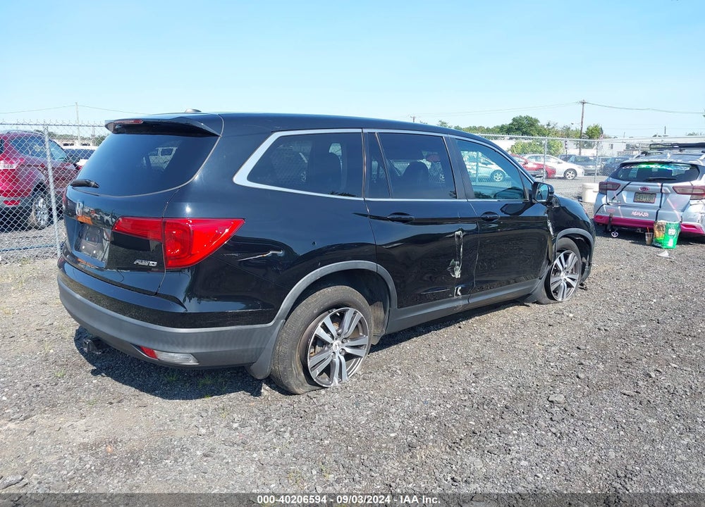 2018 HONDA PILOT EX-L VIN: 5FNYF6H57JB024285