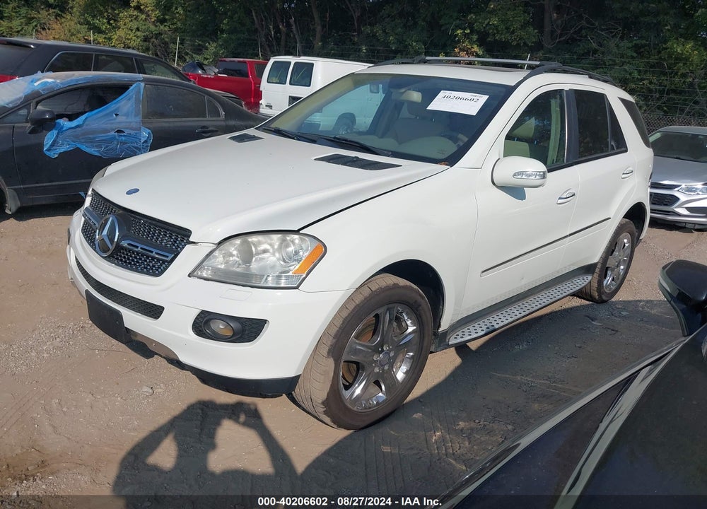 2008 MERCEDES-BENZ ML 320 CDI 4MATIC VIN: 4JGBB22E08A345232