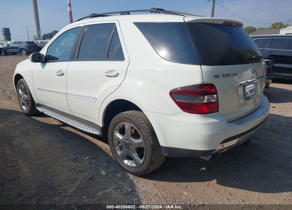 2008 MERCEDES-BENZ ML 320 CDI 4MATIC VIN: 4JGBB22E08A345232