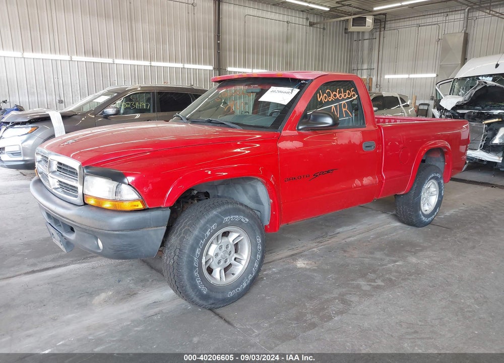 1998 DODGE DAKOTA SLT/SPORT VIN: 1B7GG26YXWS643231