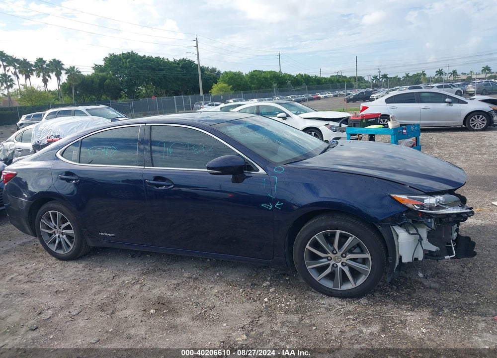 2018 LEXUS ES 300H VIN: JTHBW1GG6J2188284