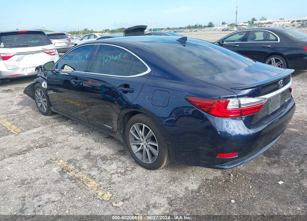2018 LEXUS ES 300H VIN: JTHBW1GG6J2188284