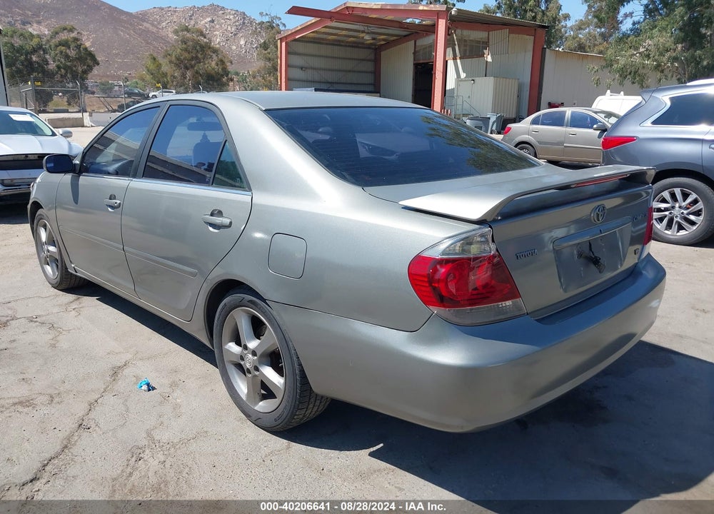 2006 TOYOTA CAMRY SE V6 VIN: JTDBA30K760026208