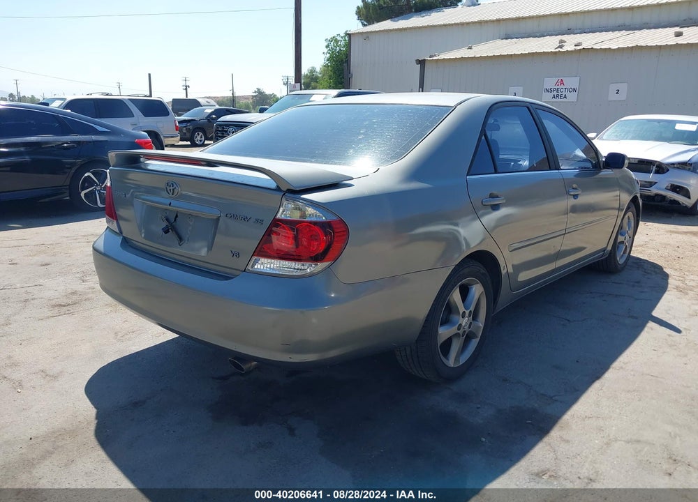 2006 TOYOTA CAMRY SE V6 VIN: JTDBA30K760026208