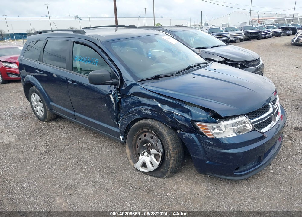 2014 DODGE JOURNEY SE VIN: 3C4PDDAG1ET208405