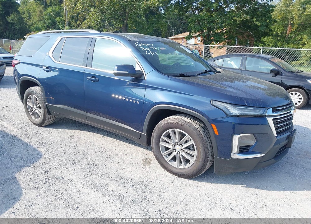 2022 CHEVROLET TRAVERSE FWD LT CLOTH VIN: 1GNERGKW6NJ113319