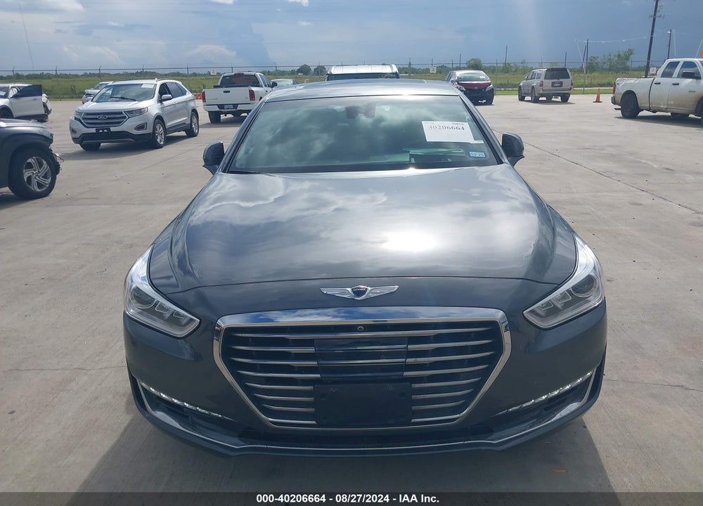 2018 GENESIS G90 3.3T PREMIUM VIN: KMHG34JA8JU041535