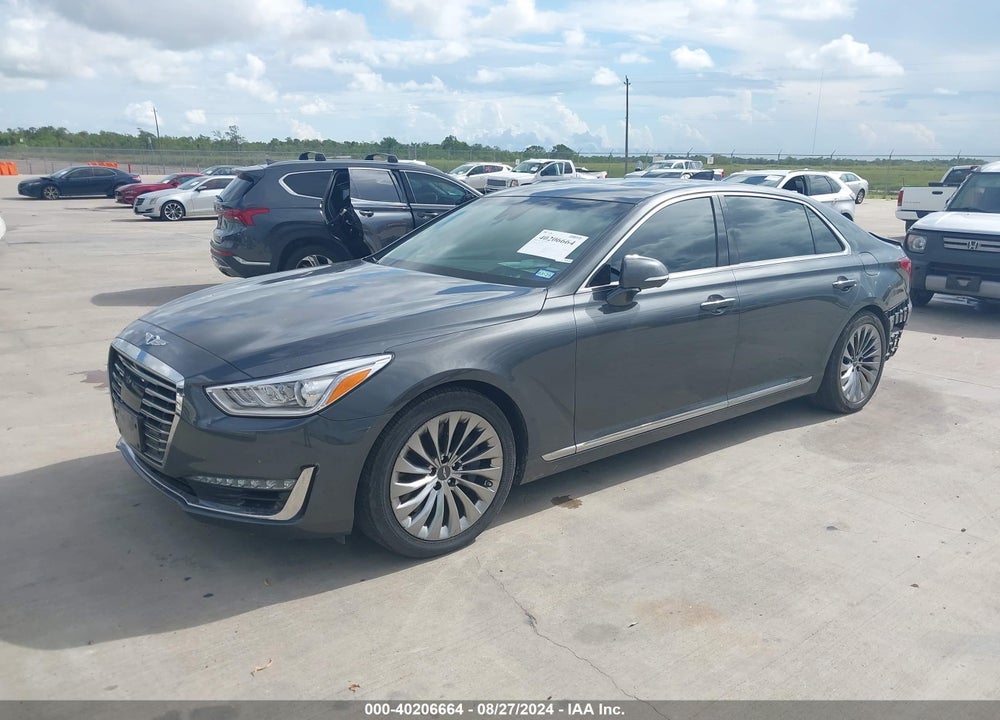 2018 GENESIS G90 3.3T PREMIUM VIN: KMHG34JA8JU041535