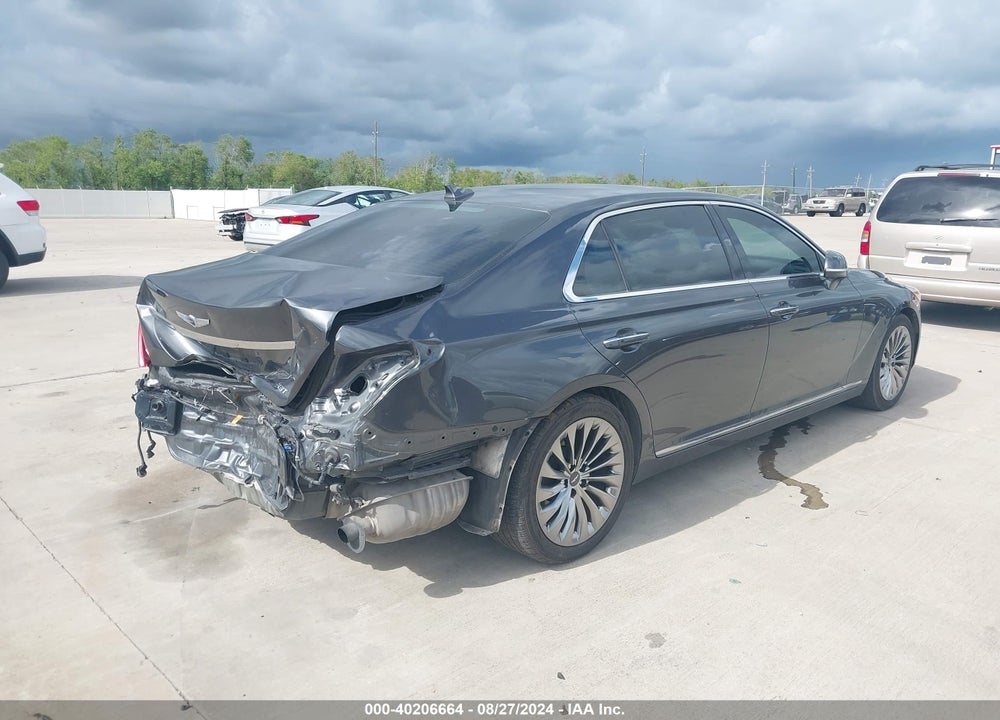 2018 GENESIS G90 3.3T PREMIUM VIN: KMHG34JA8JU041535