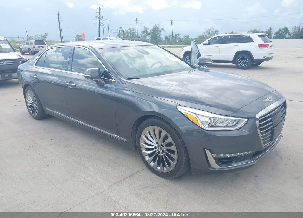 2018 GENESIS G90 3.3T PREMIUM VIN: KMHG34JA8JU041535