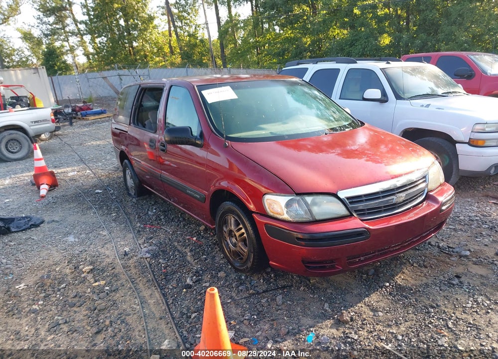 2003 CHEVROLET VENTURE LS VIN: 1GNDX03E63D254000