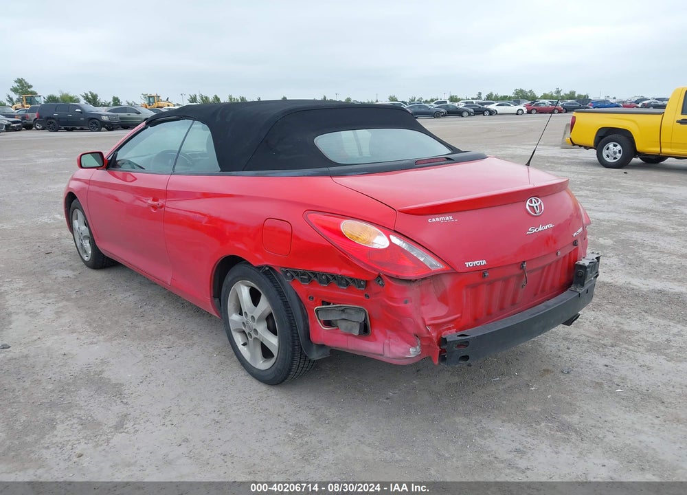 2006 TOYOTA CAMRY SOLARA SLE VIN: 4T1FA38P96U081605