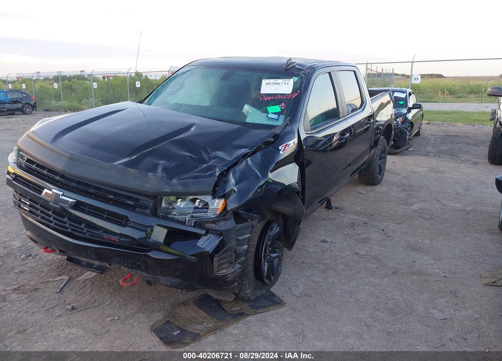 2021 CHEVROLET SILVERADO 1500 4WD SHORT BED LT TRAIL BOSS VIN: 3GCPYFED8MG260685