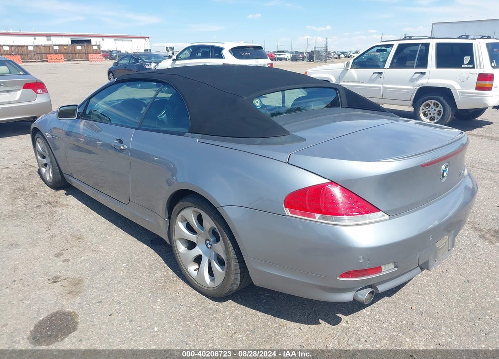 2005 BMW 645CI VIN: WBAEK73425B326236