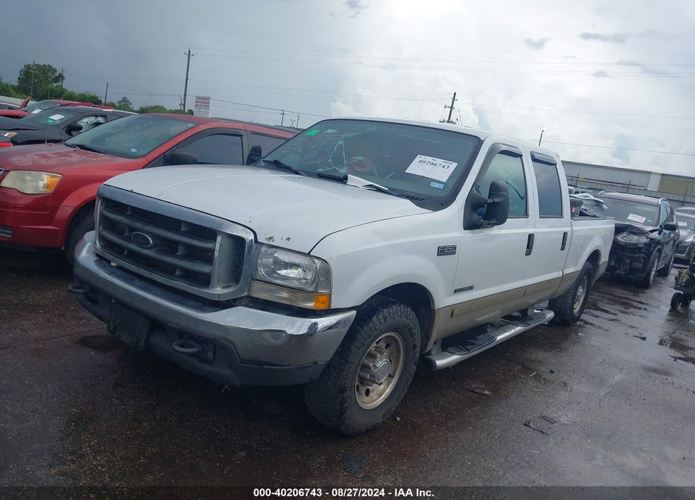 2001 FORD F-250 VIN: 1FTNW20F71EA77411