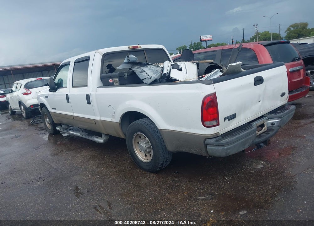 2001 FORD F-250 VIN: 1FTNW20F71EA77411